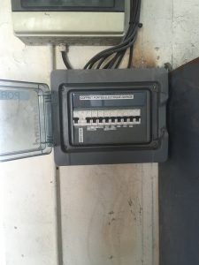 Coffret électrique porte I3 caserne gip