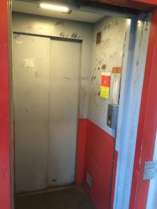 Cabine ascenseur bâtiment HFB1