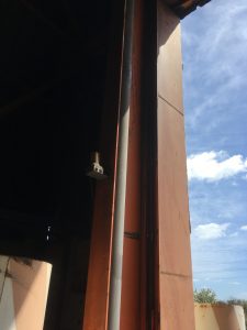 Porte Exf4-10 constat le 17/05
